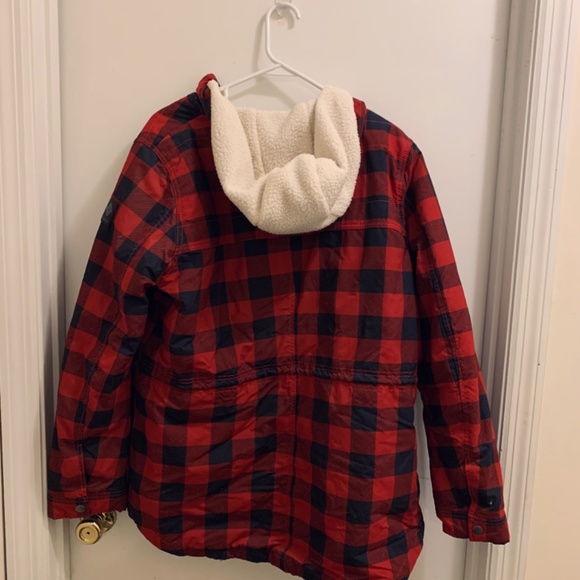 Women’s Plaid Columbia Jacket XL - Picture 2 of 3